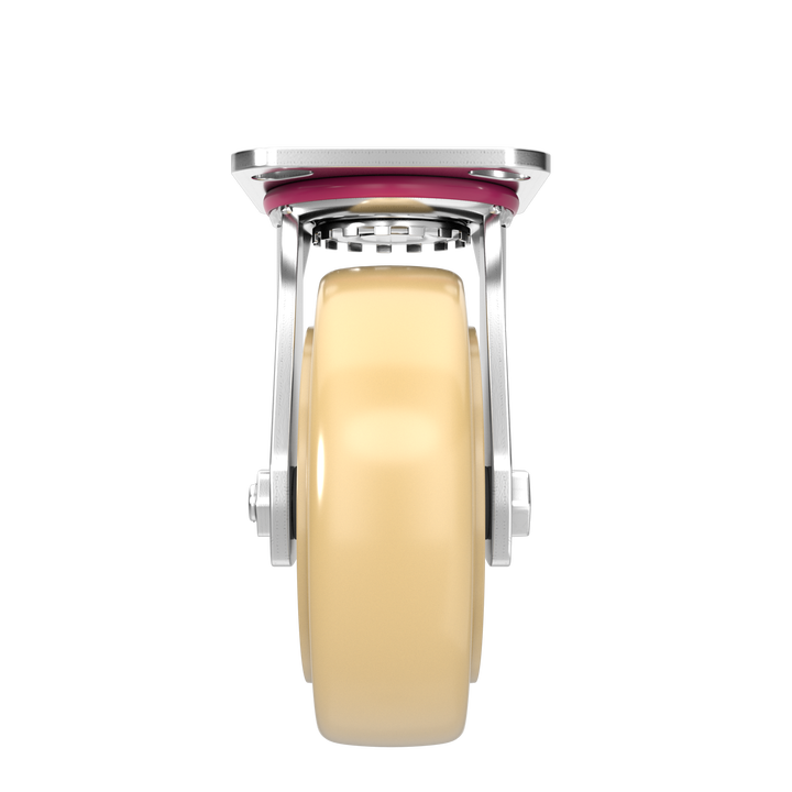4/5/6/8Ruote per caster a media inch inch TPR WHEELS HAND TROLLEY ALTA ELASTICITÀ INDUSTRIA TPR CAPTERS