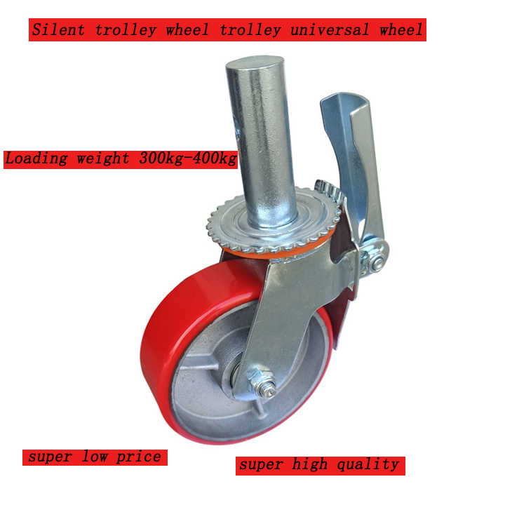 Cavoni di ricambio di alta qualità Silent Wheels Flat Trolley Wheels Universal