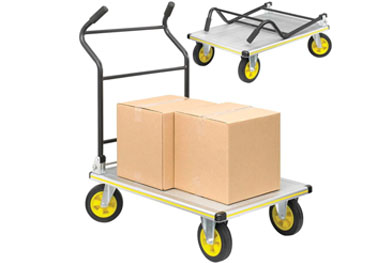 Carro plegable con ruedas